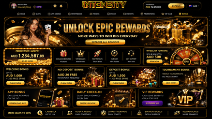 intensity casino Gameplay