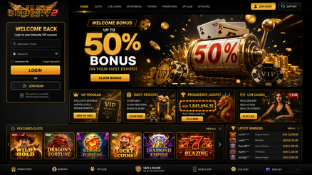 intensity casino Gameplay